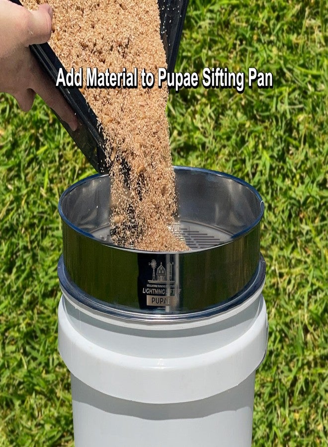Mealworm Farming Solutions MFS' D-11 Lightning Sifter Mealworm Pupae Sifting Pan (2nd Gen) - Image 3